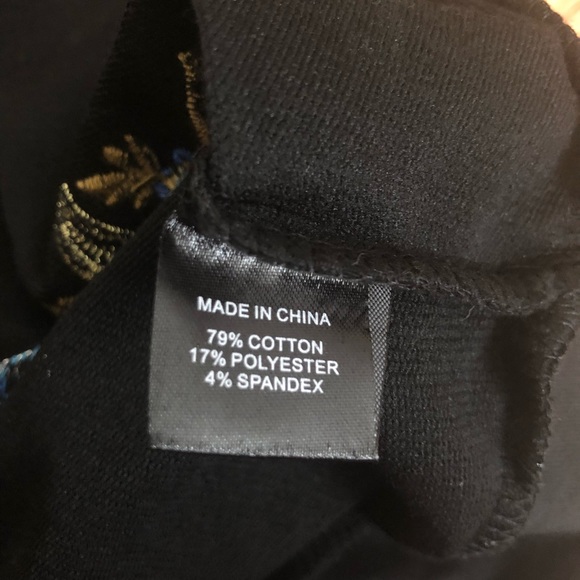 ๐HP๐Drew black floral sweatshirt NWT - Picture 8 of 8